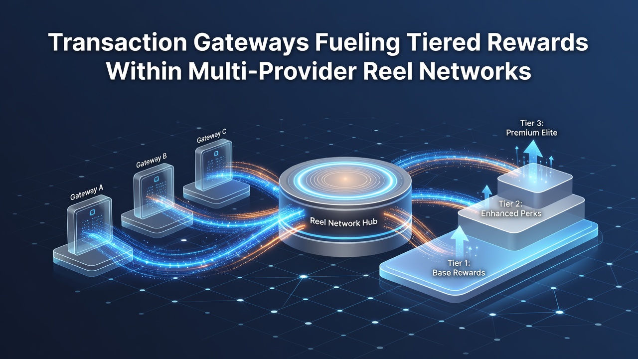 Integration von Transaktionsgateways in Multi-Provider-Reel-Netzwerken für gestaffelte Belohnungen